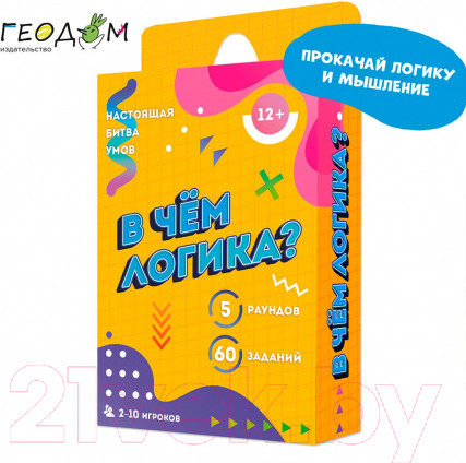 Изображение товара Настольная игра Геодом В чем логика? / 8571
