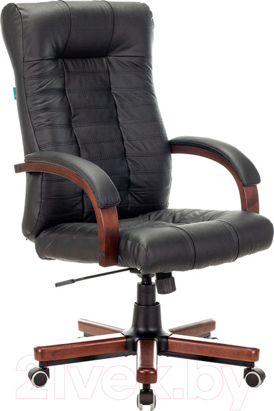 Изображение товара Кресло офисное Бюрократ KB-10 WALNUT (черный/дерево)