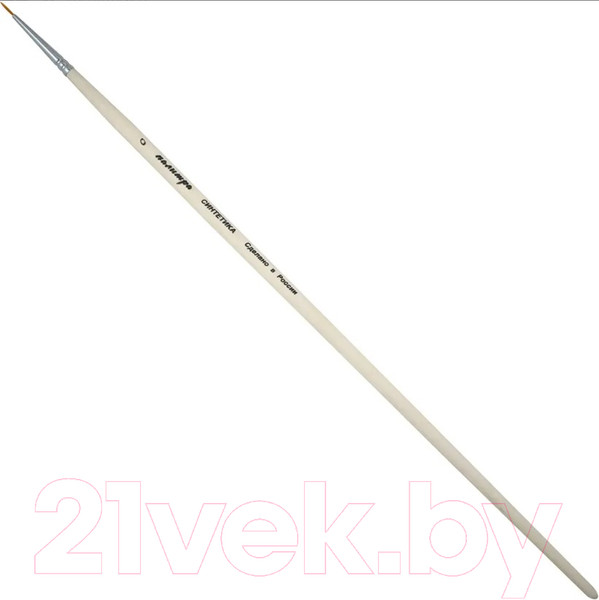 Изображение товара Кисть для рисования ПАЛИТРА Синтетика 0 / пЖС1-00,82Б