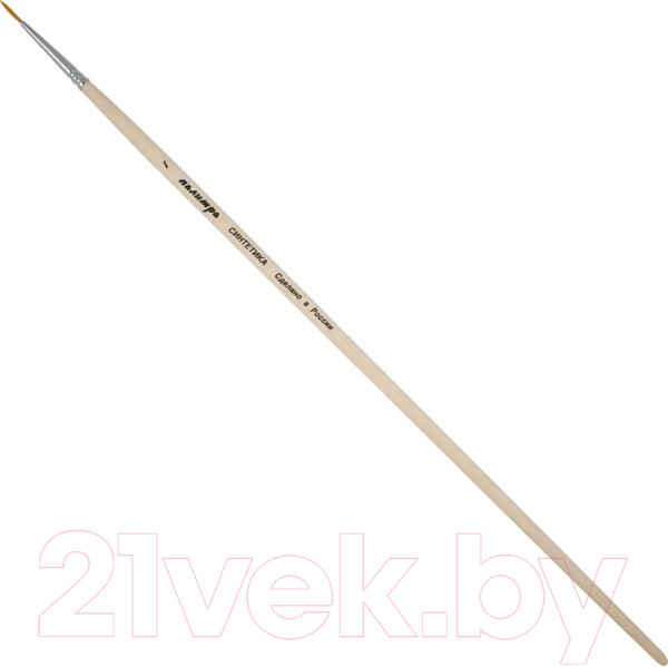 Изображение товара Кисть для рисования ПАЛИТРА Синтетика 1 / пЖС1-01,02Б