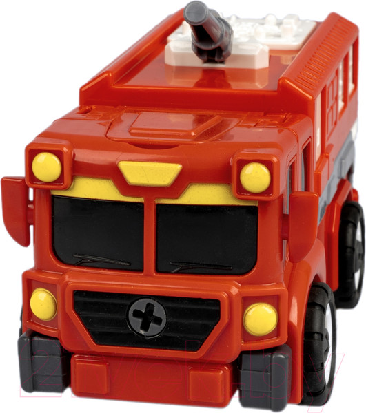 Изображение товара Игрушка-конструктор Bondibon Bondibot 2 в 1 Пожарная машина-робот / ВВ5260