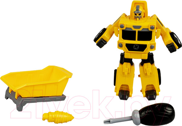 Изображение товара Игрушка-конструктор Bondibon Bondibot 2 в 1 Строительный самосвал-робот / ВВ5256