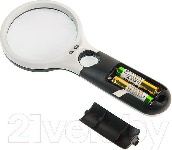 Изображение товара Лупа ручная Veber 6902 / 26216 (3х, 75мм, 20х, 22мм)