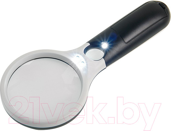 Изображение товара Лупа ручная Veber 6902 / 26216 (3х, 75мм, 20х, 22мм)