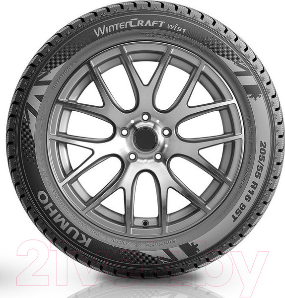 Изображение товара Зимняя шина Kumho WinterCraft WI51 215/55R16 97T