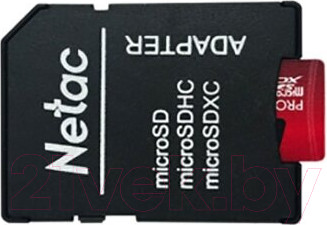 Изображение товара Карта памяти Netac MicroSD 32GB Extreme Pro (NT02P500PRO-032G-R)