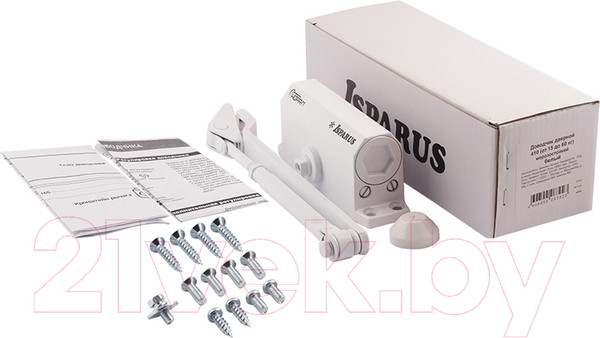 Изображение товара Доводчик с рычагом Нора-М Isparus 410 (белый)