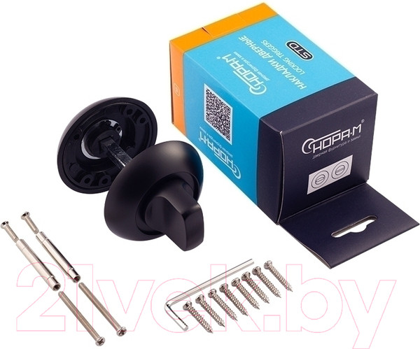 Изображение товара Фиксатор дверной защелки Нора-М НФ-А (черный)