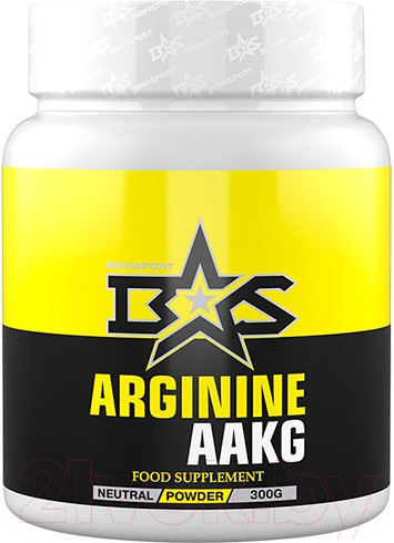 Изображение товара Комплексные аминокислоты Binasport Arginine AAKG (порошок, 300г, натуральный вкус)