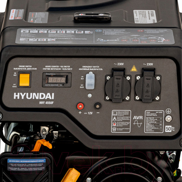 Изображение товара Бензиновый генератор Hyundai HHY 4550F