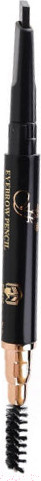 Изображение товара Карандаш для бровей Ffleur С щеточкой автоматический / ES-412 (черный)
