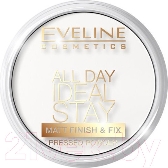 Изображение товара Фиксирующая пудра для лица Eveline Cosmetics All Day Ideal Stay 60 White