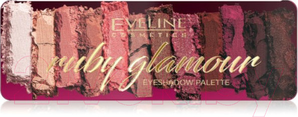 Изображение товара Палетка теней для век Eveline Cosmetics Ruby Glamour (12г)