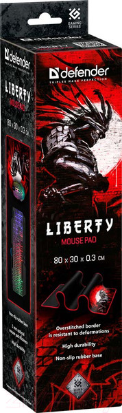 Изображение товара Коврик для мыши Defender Liberty / 50562