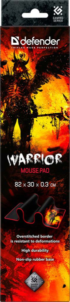 Изображение товара Коврик для мыши Defender Warrior / 50563