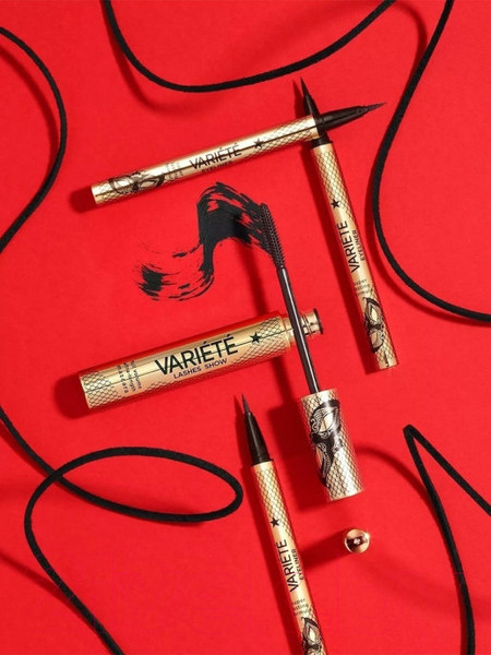 Изображение товара Подводка-фломастер для глаз Eveline Cosmetics Variete Waterproof Eyeliner Ultra Black Super Lasting