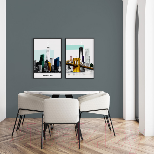 Изображение товара Картина Orlix Современный Манхэттен 1 / OB-14112