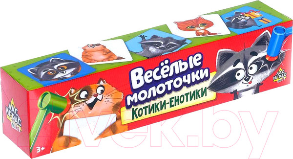 Изображение товара Настольная игра Лас Играс Веселые молоточки, котики-енотики / 4172141