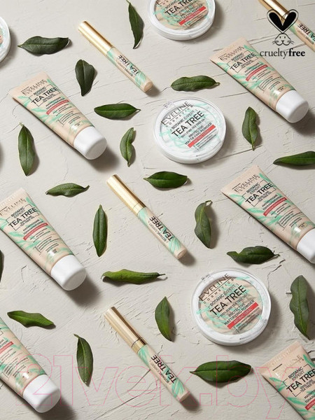 Изображение товара Тональный крем Eveline Cosmetics Botanic Expert Матирующий антибактериальный 3-в-1 04 Vanilla (30мл)
