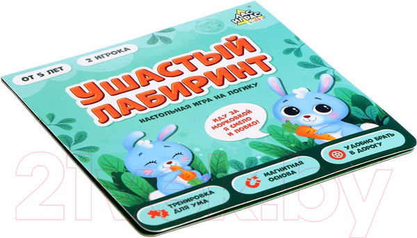 Изображение товара Настольная игра Лас Играс Ушастый лабиринт / 5054539