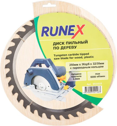 Изображение товара Пильный диск Runex 551015