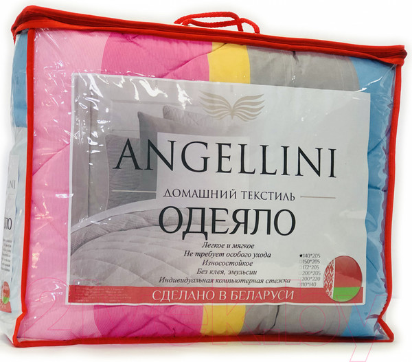 Изображение товара Одеяло Angellini 2с320о (200x205, радуга)