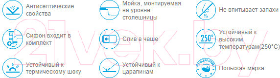 Изображение товара Мойка кухонная Deante ZPO 010A