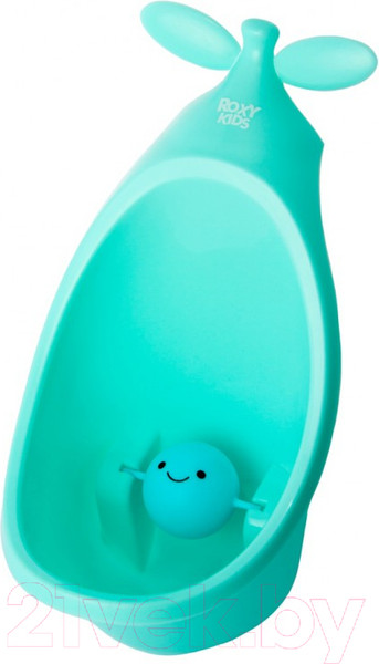 Изображение товара Детский писсуар Roxy-Kids Apple Boy с прицелом / RBP-402 (голубой)