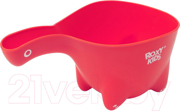 Изображение товара Ковшик для купания Roxy-Kids Dino Scoop / RBS-002-C (коралловый)