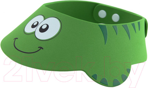 Изображение товара Козырек для мытья головы Roxy-Kids Зеленая ящерка / RBC-492-G
