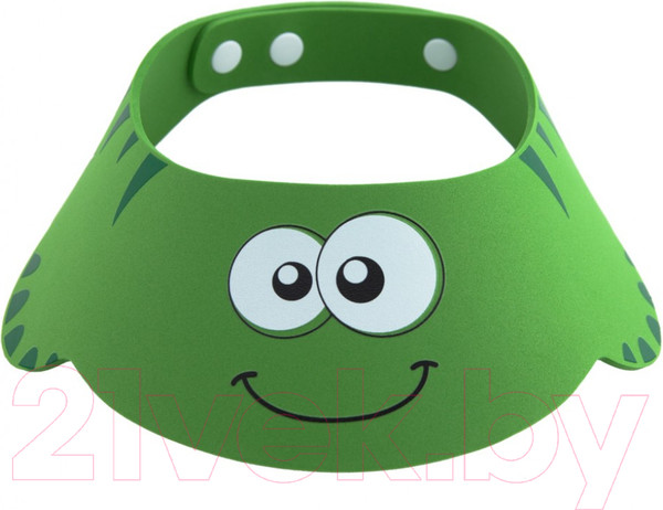 Изображение товара Козырек для мытья головы Roxy-Kids Зеленая ящерка / RBC-492-G