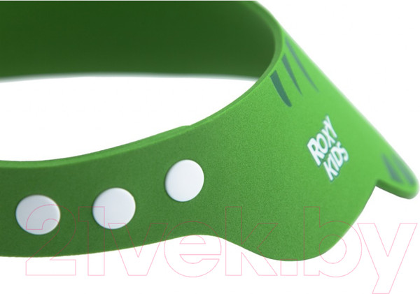 Изображение товара Козырек для мытья головы Roxy-Kids Зеленая ящерка / RBC-492-G