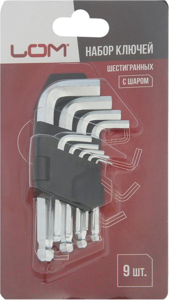 Изображение товара Набор ключей LOM 2354388