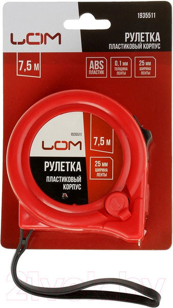 Изображение товара Рулетка LOM 1935511