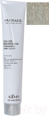 Изображение товара Крем-краска для волос Kaaral Maraes 11.0 (экстра-светлый блондин натуральный)