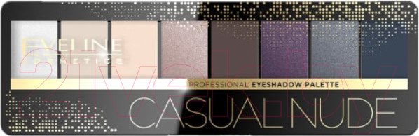 Изображение товара Палетка теней для век Eveline Cosmetics Eyeshadow Professional Palette 04 Casual Nude