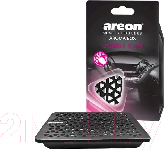 Изображение товара Ароматизатор автомобильный Areon Aroma Box Bubble Gum