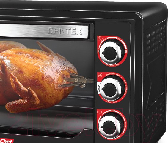Изображение товара Ростер Centek CT-1530-36 Grill (черный)