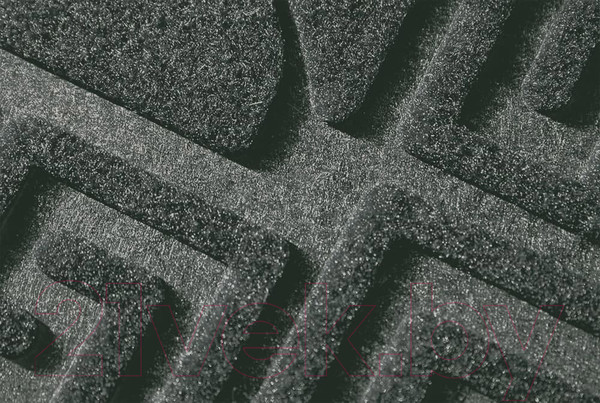 Изображение товара Коврик грязезащитный Kovroff Чешуйки 60x90 / П/04/03/01 (черный)