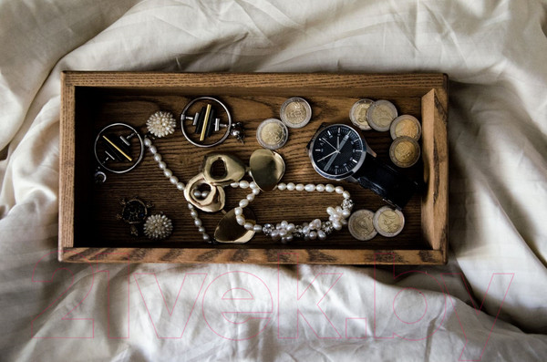 Изображение товара Ящик для хранения DEKO Декоративный / OYT1530 (15x30, темный ясень)