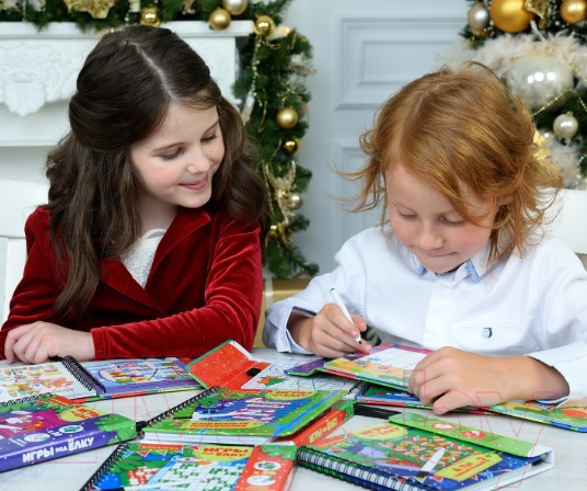 Изображение товара Развивающая книга Bondibon Новогоднее приключение / ВВ4644-