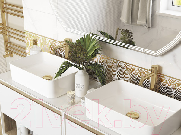 Изображение товара Плитка Cersanit Omnia OM2G051DT (200x440, белый)