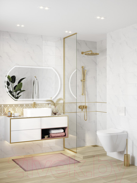 Изображение товара Плитка Cersanit Omnia OM2G051DT (200x440, белый)