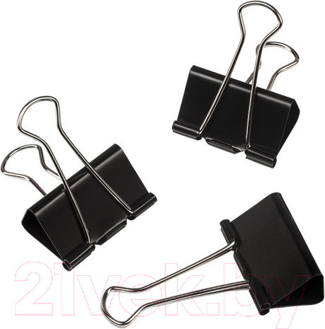 Изображение товара Зажим для бумаги Brauberg 221538 (12шт)