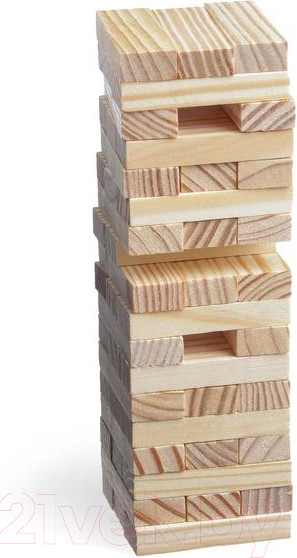 Изображение товара Настольная игра Лас Играс Падающая башня. Играют все / 4452104