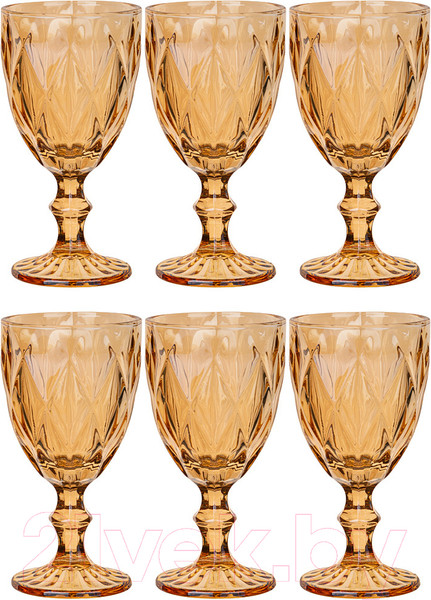 Изображение товара Набор бокалов Lefard Muza Ion Ромбо / 691-023 (6шт)