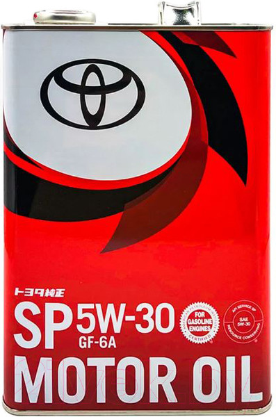Изображение товара Моторное масло Toyota/Lexus 5W30 SP GF-6A / 0888013705 (4л)
