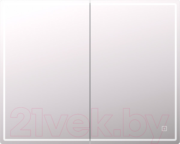 Изображение товара Шкаф с зеркалом для ванной Vigo Geometry 800