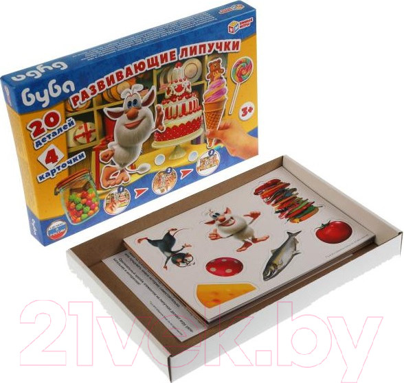 Изображение товара Развивающая игра Умные игры Буба. Игра с липучками / 4680107902030