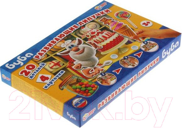Изображение товара Развивающая игра Умные игры Буба. Игра с липучками / 4680107902030